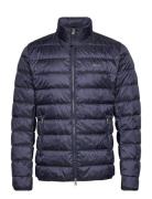 Light Down Jacket Vuorillinen Takki Topattu Takki Blue GANT