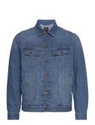 Rider Jacket Farkkutakki Denimtakki Blue Lee Jeans