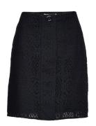 Jamie - Cotton Crochet Lace Lyhyt Hame Black Day Birger Et Mikkelsen