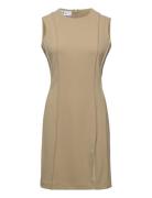 Sarah - All Day Jersey Lyhyt Mekko Khaki Green Day Birger Et Mikkelsen