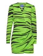 Yvonnecras Dress Lyhyt Mekko Green Cras