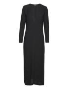 Long Split Dress Maksimekko Juhlamekko Black Filippa K