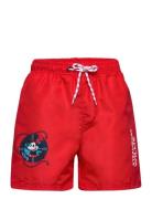 Swimming Shorts Uimashortsit Red Mickey Mouse