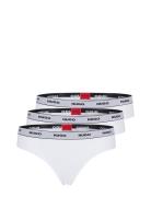 Triplet Thong Stripe Stringit Alusvaatteet White HUGO