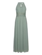 Vimilina Halterneck Maxi Dress - Noos Maksimekko Juhlamekko Green Vila