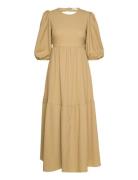 Carrie Dress Maksimekko Juhlamekko Beige Notes Du Nord