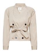 Mapinagz Short Trenchcoat Trenssi Takki Beige Gestuz