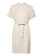 Nilin Shirt Dress 1 Lyhyt Mekko Cream Minus