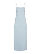 Vmmathilde Sl Slim Maxi Dress D1 Maksimekko Juhlamekko Blue Vero Moda