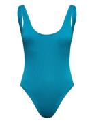 Pe Rib Sienna Swimsuit Uimapuku Uima-asut Blue Panos Emporio