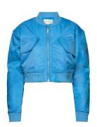 Sillesengz Short Bomber Bombertakki Blue Gestuz