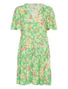 Yasuria 2/4 Dress S. Lyhyt Mekko Green YAS