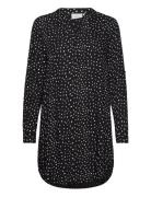 Kamarana Shirt Dress Lyhyt Mekko Black Kaffe