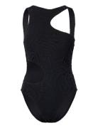 Second Wave Cut-Out Piece Uimapuku Uima-asut Black Seafolly