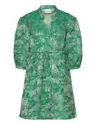 Tulip Aida Dress Lyhyt Mekko Green Noella