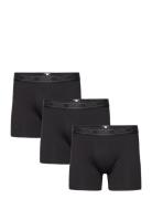 Dovre Tights 3-Pack Bamboo Bokserit Black Dovre