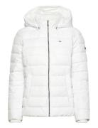 Tjw Basic Hooded Jacket Vuorillinen Takki Topattu Takki White Tommy Je...