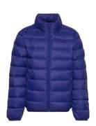 U Essential Light Down Jacket Toppatakki Blue Tommy Hilfiger