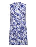 Dress Carolin Lyhyt Mekko Blue Lindex