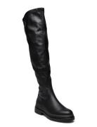 Women Boots Korkeavartiset Saapikkaat Black Tamaris