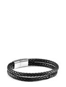 Leather Bracelet Double Rope Rannekoru Korut Brown Edd.