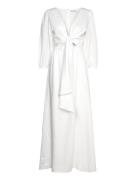 La Mia Maxi Dress Maksimekko Juhlamekko White Faithfull The Brand