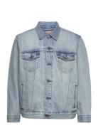 Relaxed Fit Trucker Huron Wave Farkkutakki Denimtakki Blue LEVI´S Men