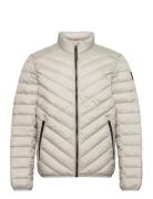 Light Weight Jacket Vuorillinen Takki Topattu Takki Cream Tom Tailor