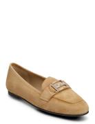 Maude Moccassin-S Loaferit Matalat Kengät Beige BOSS