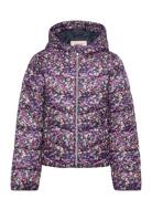 Kmgnewtalia Nea Quiltd Aop Jacket Cp Otw Toppatakki Multi/patterned Ki...