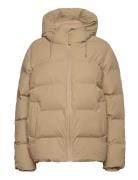 Alta Puffer Jacket W3T3 Vuorillinen Takki Topattu Takki Beige Rains