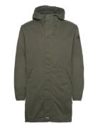 Maxi Anorak Parka Takki Khaki Green R-Collection