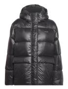 Shiny Besseggen Down Jacket Vuorillinen Takki Topattu Takki Black HOLZ...