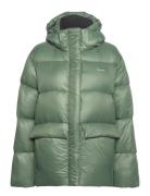 Shiny Besseggen Down Jacket Vuorillinen Takki Topattu Takki Green HOLZ...