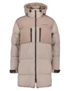 Hilmer Usx Parka 2 Vuorillinen Takki Topattu Takki Beige Didriksons