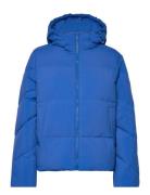 Slfanna Redown Jacket B Noos Vuorillinen Takki Topattu Takki Blue Sele...