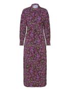 Sadia Shirtdress Maksimekko Juhlamekko Purple Minus