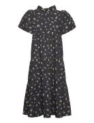 Lydiacras Dress Lyhyt Mekko Black Cras