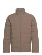 Mattis Puffer Jacket Vuorillinen Takki Topattu Takki Beige Les Deux