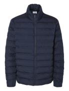 Slhbarry Quilted Jacket Noos Vuorillinen Takki Topattu Takki Navy Sele...