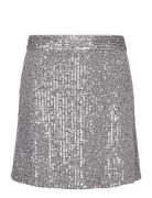 Glittabzmolana Skirt Lyhyt Hame Silver Bzr