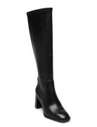 Women Boots Korkeavartiset Saapikkaat Black Tamaris