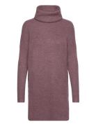 Onljana L/S Cowlnck Dress Wool Knt Noos Lyhyt Mekko Pink ONLY