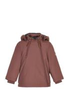 Nylon Baby Jacket - Solid Toppatakki Brown Mikk-line