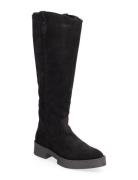 Merle Boot Korkeavartiset Saapikkaat Black Steve Madden