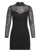 Hanna Antia Mini Dress Lyhyt Mekko Black AllSaints