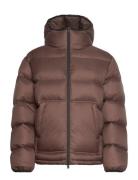 Gilja Down Jacket Vuorillinen Takki Topattu Takki Brown HOLZWEILER