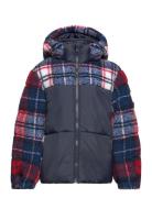 Sherpa Check Jacket Toppatakki Multi/patterned Tommy Hilfiger