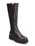 Women Boots Korkeavartiset Saapikkaat Black Tamaris