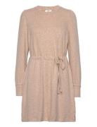 Dresses Knitted Lyhyt Mekko Beige EDC By Esprit